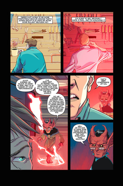 I TOOK A HAMMER TO HELL #1 Mulele cover