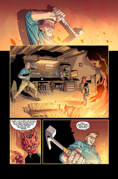 I TOOK A HAMMER TO HELL #1 Mulele cover