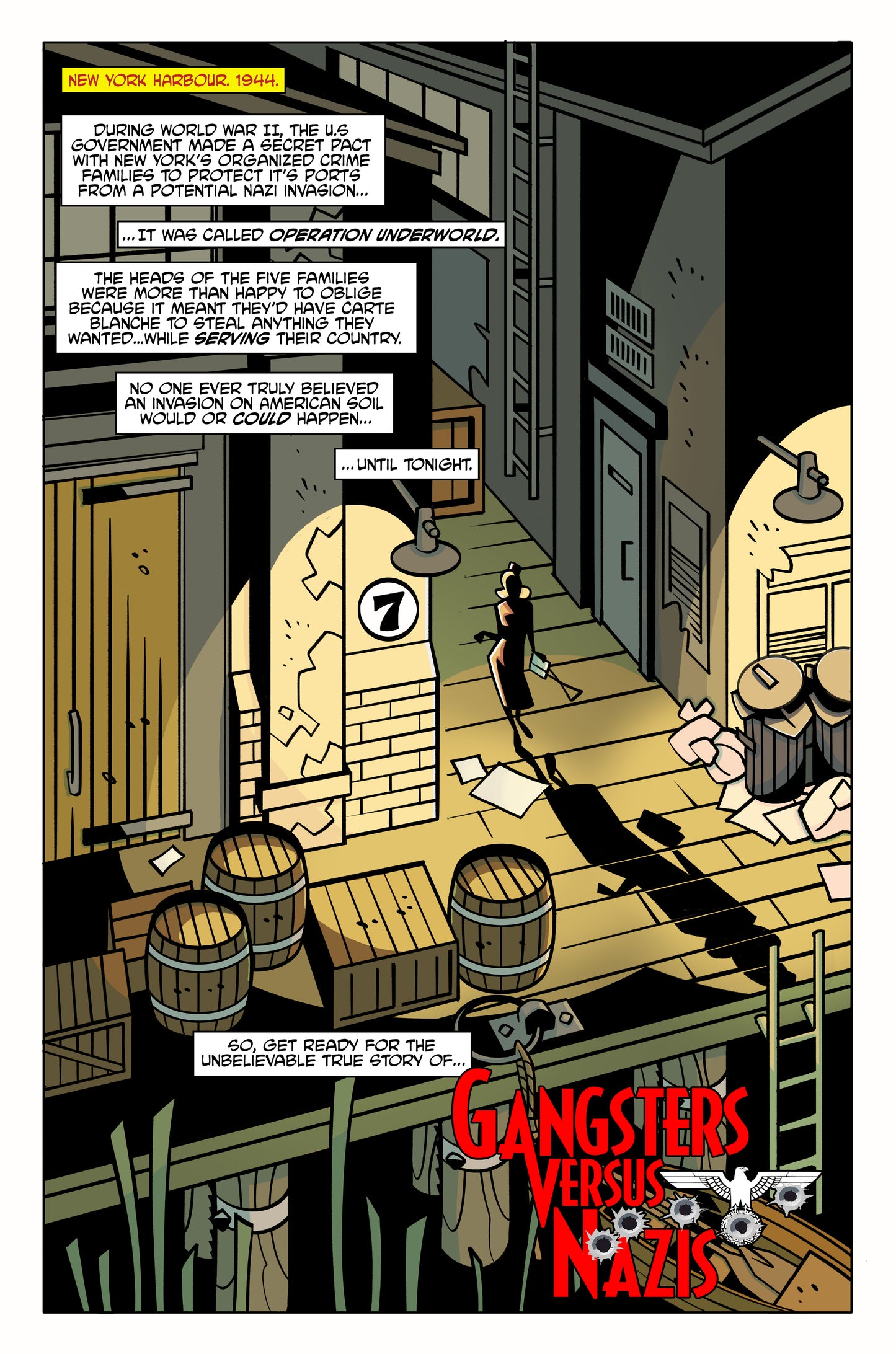 Gangsters Versus Nazis #1 (Digital Comic | Instant Download)