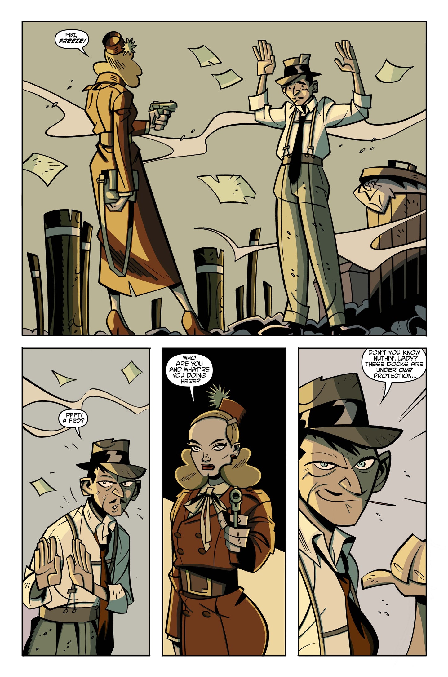 Gangsters Versus Nazis #1 (Digital Comic | Instant Download)