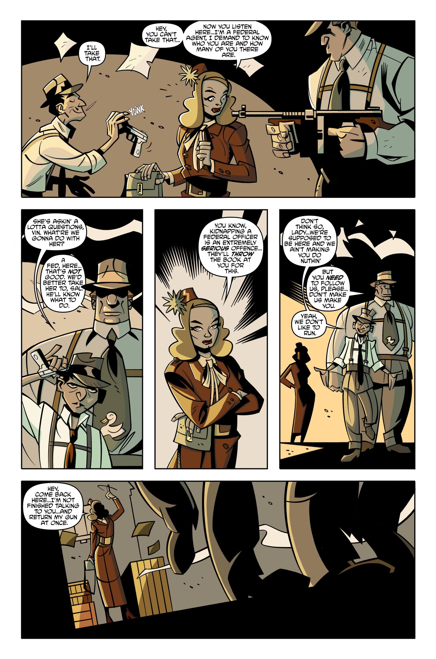 Gangsters Versus Nazis #1 (Digital Comic | Instant Download)