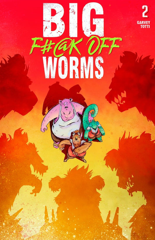 BIG F#@K OFF WORMS #2 (Physical Comic | 24 Pages | Includes FREE Digital Copy)