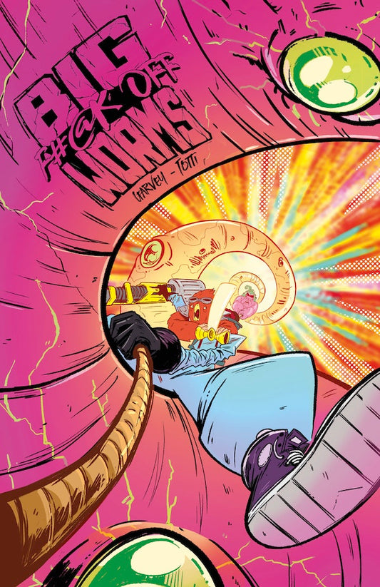 BIG F#@K OFF WORMS #1 (Physical Comic | 24 Pages | Includes FREE Digital Copy)