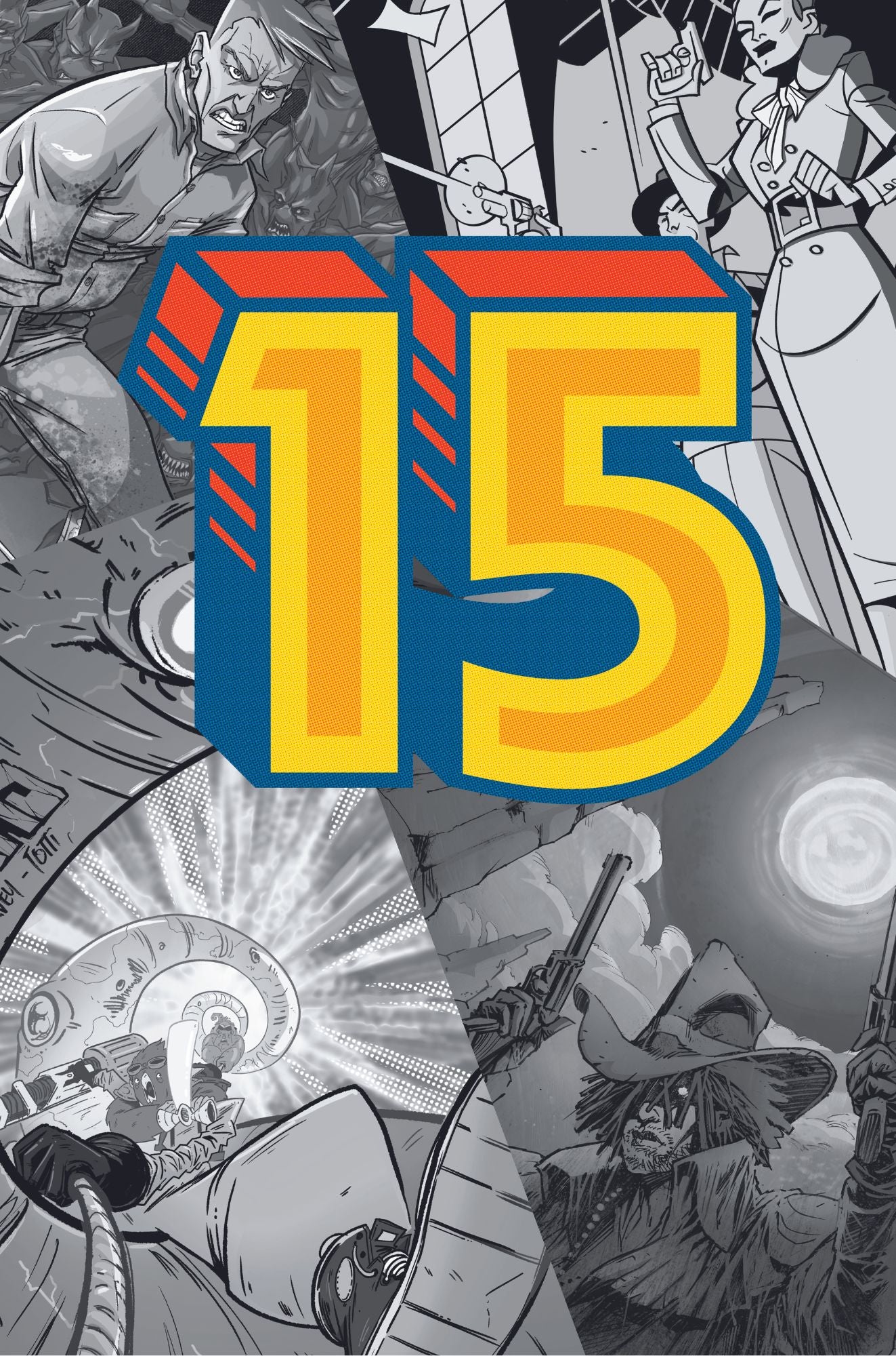 15! 15 issue ones! Digital comic