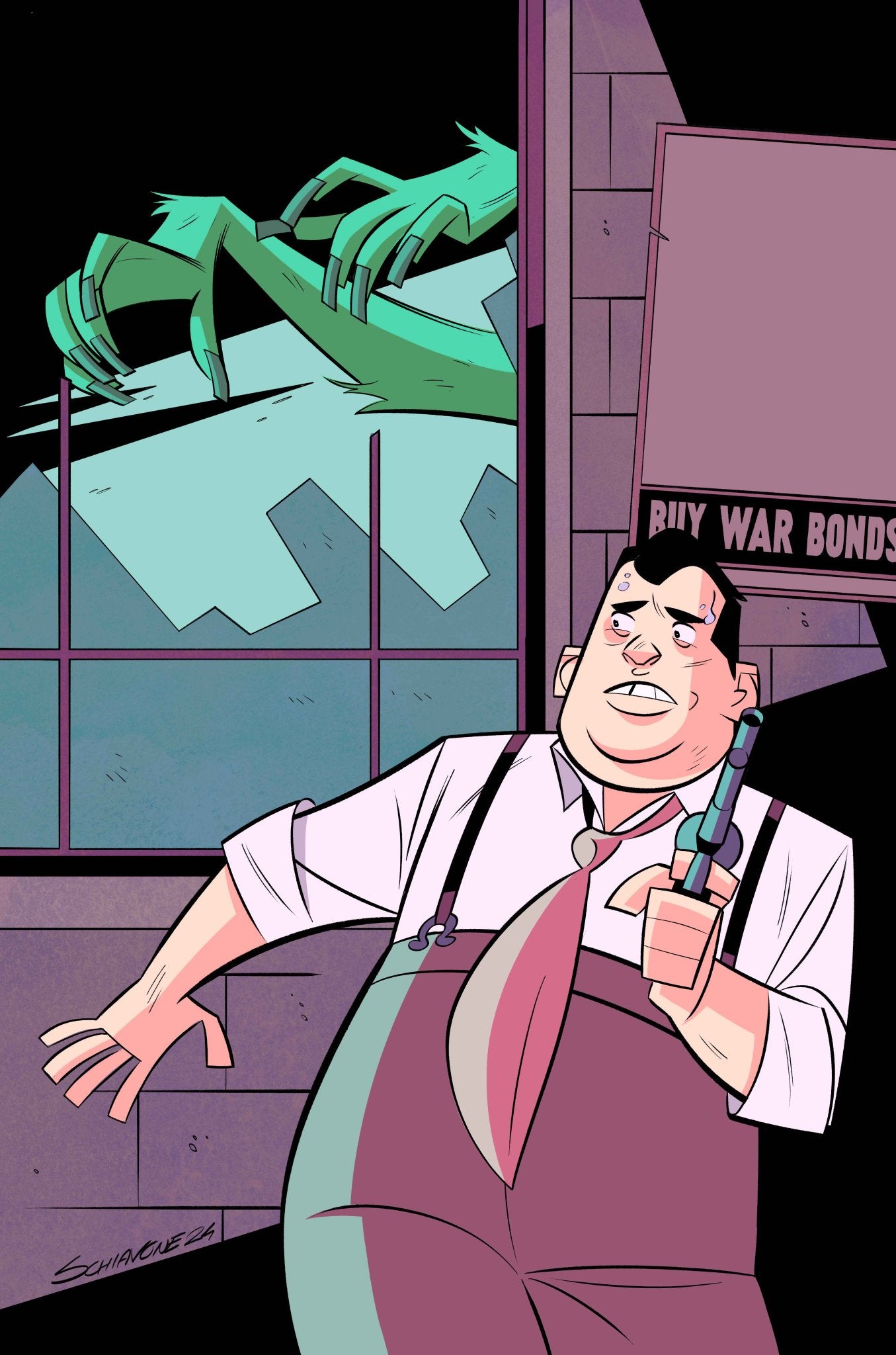 Gangsters Versus Nazis #2 (Physical Comic | 24 Pages | Includes FREE Digital Copy)